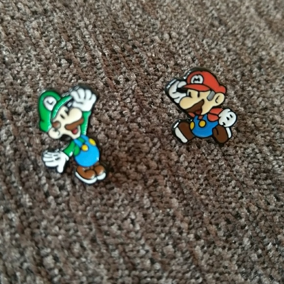 Jewelry - Mario and Luigi earrings